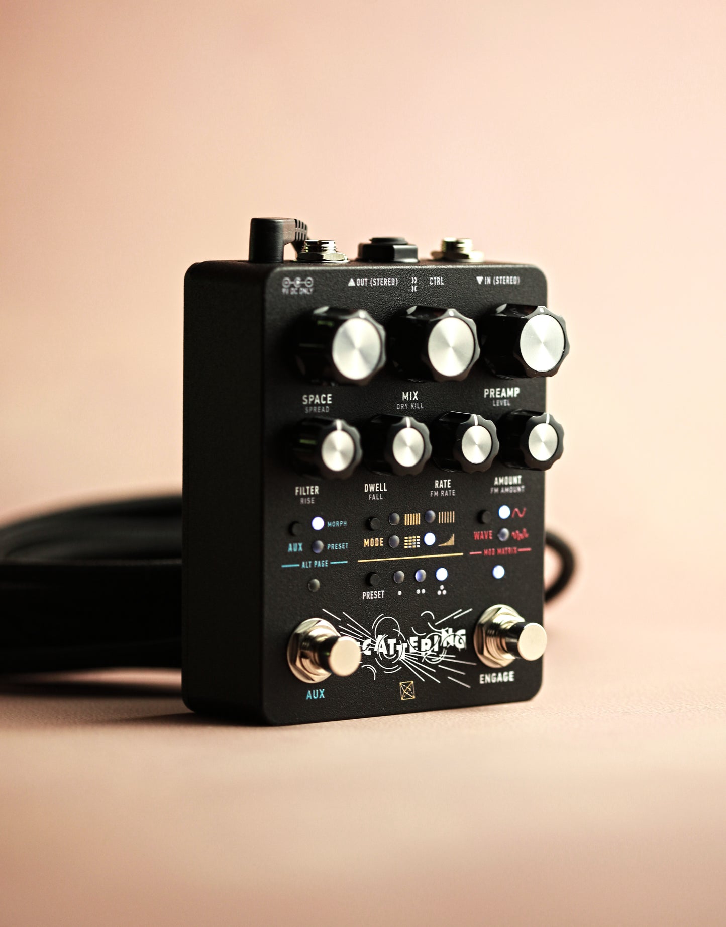 Electronic Audio Experiments Scattering Stereo Reverb