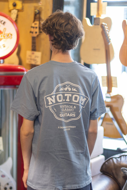 Limited Edition No.Tom Crest T Shirt - Daphne Blue