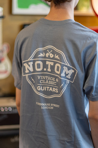 Limited Edition No.Tom Crest T Shirt - Daphne Blue
