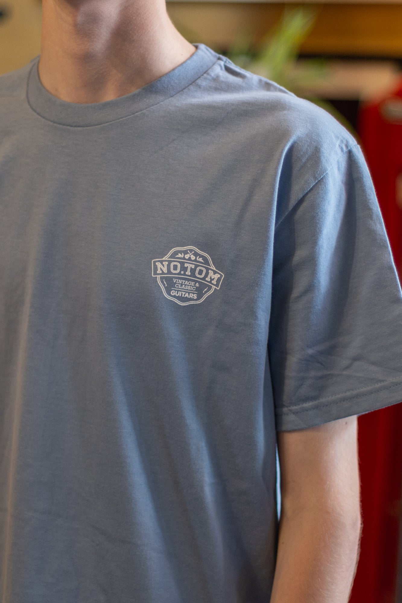Limited Edition No.Tom Crest T Shirt - Daphne Blue