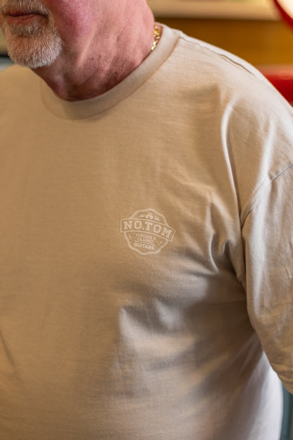 Limited Edition No.Tom Crest T Shirt - Desert Sand