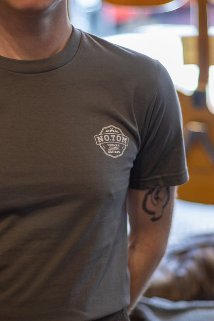 Limited Edition No.Tom Crest T Shirt - Charcoal Frost