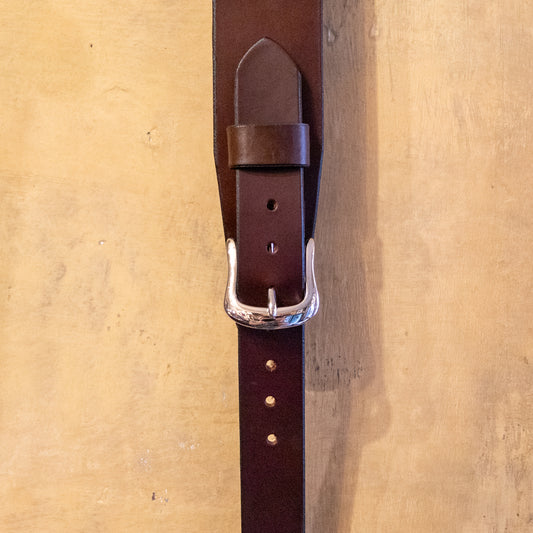 Bear Straps - Classic #8 Brown & Nickel