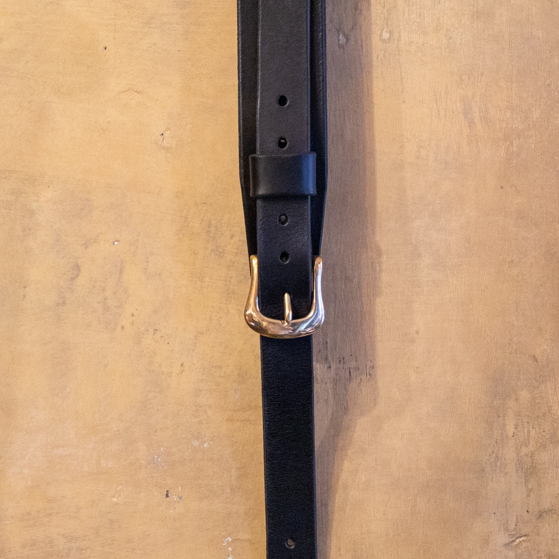 Bear Straps - Slimline Classic Black & Brass