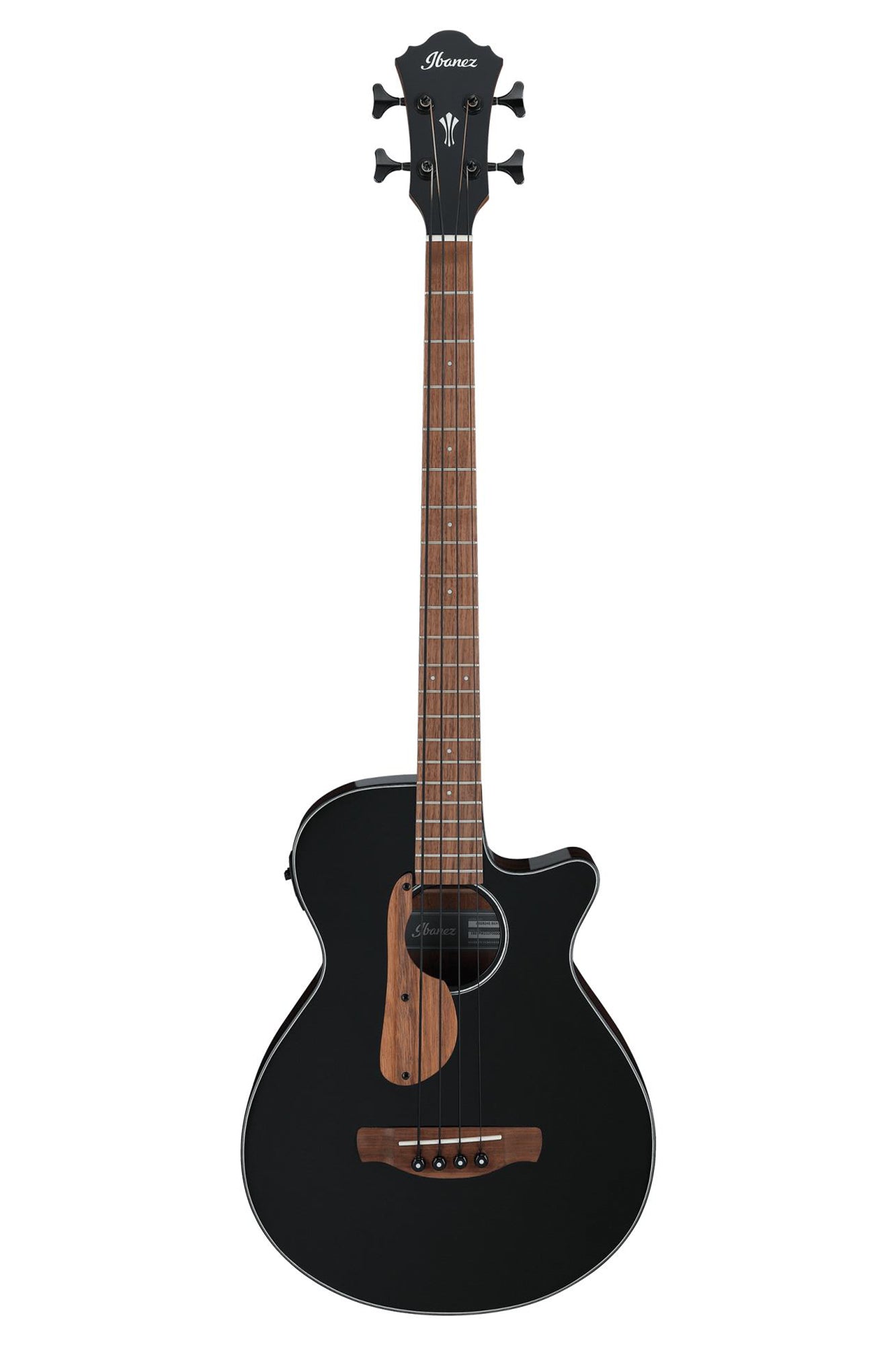 New ibanez Acoustic bass with thumb rest in black