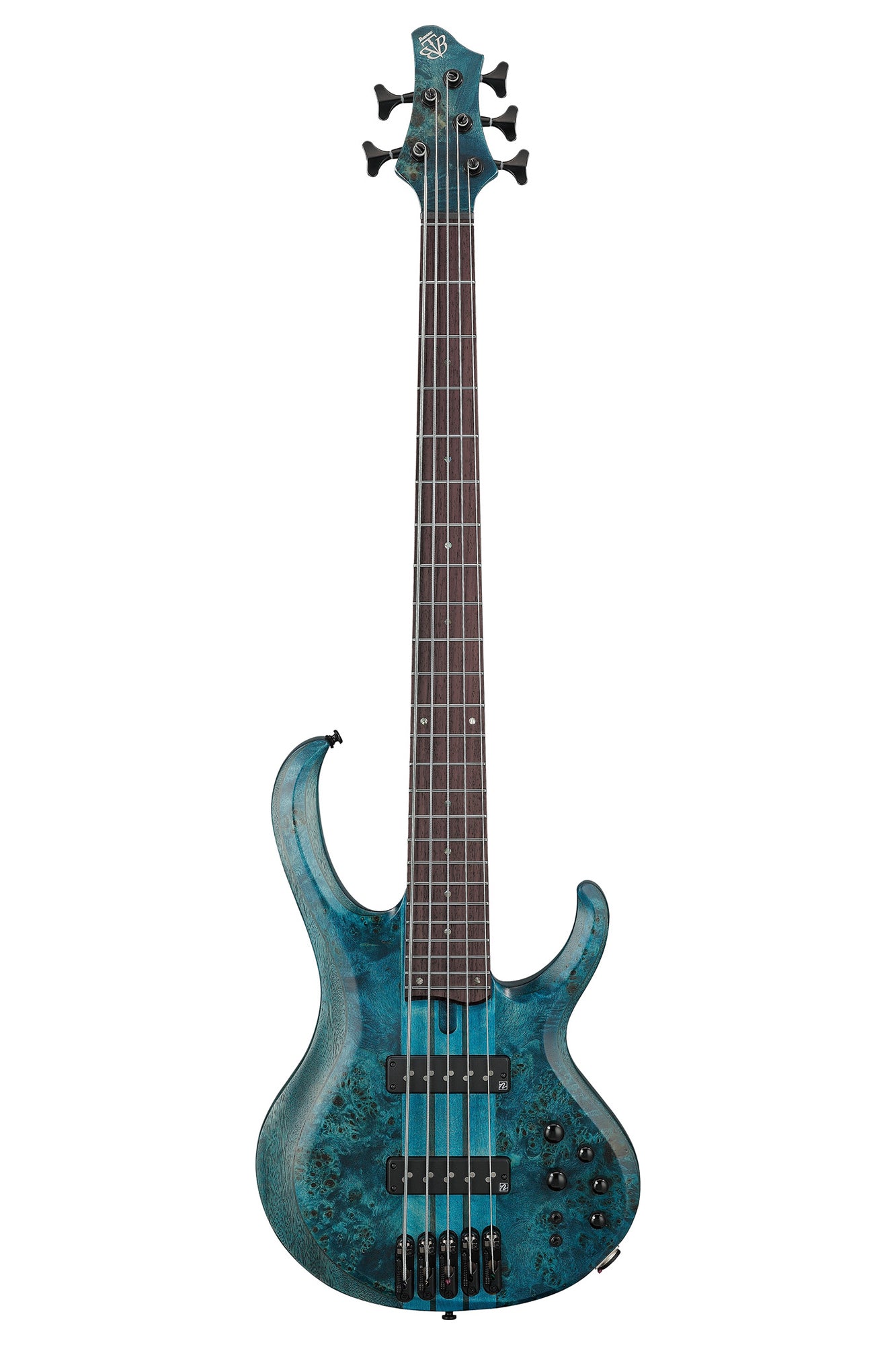 Cosmic Blue Low Gloss Ibanez Bass Guitar