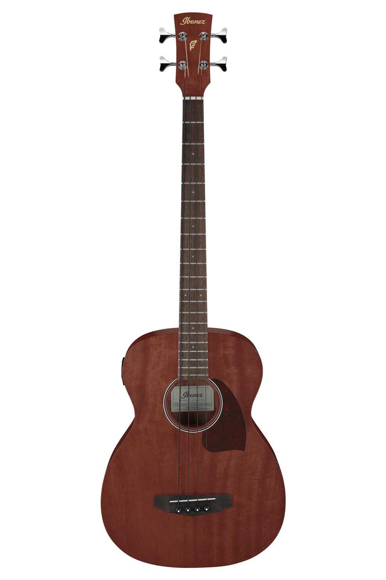 New ibanez acoustic bass in mahogany