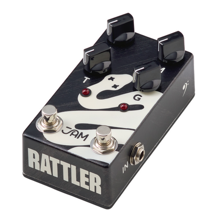 Jam Pedals Rattler Bass Distortion effect pedal side view