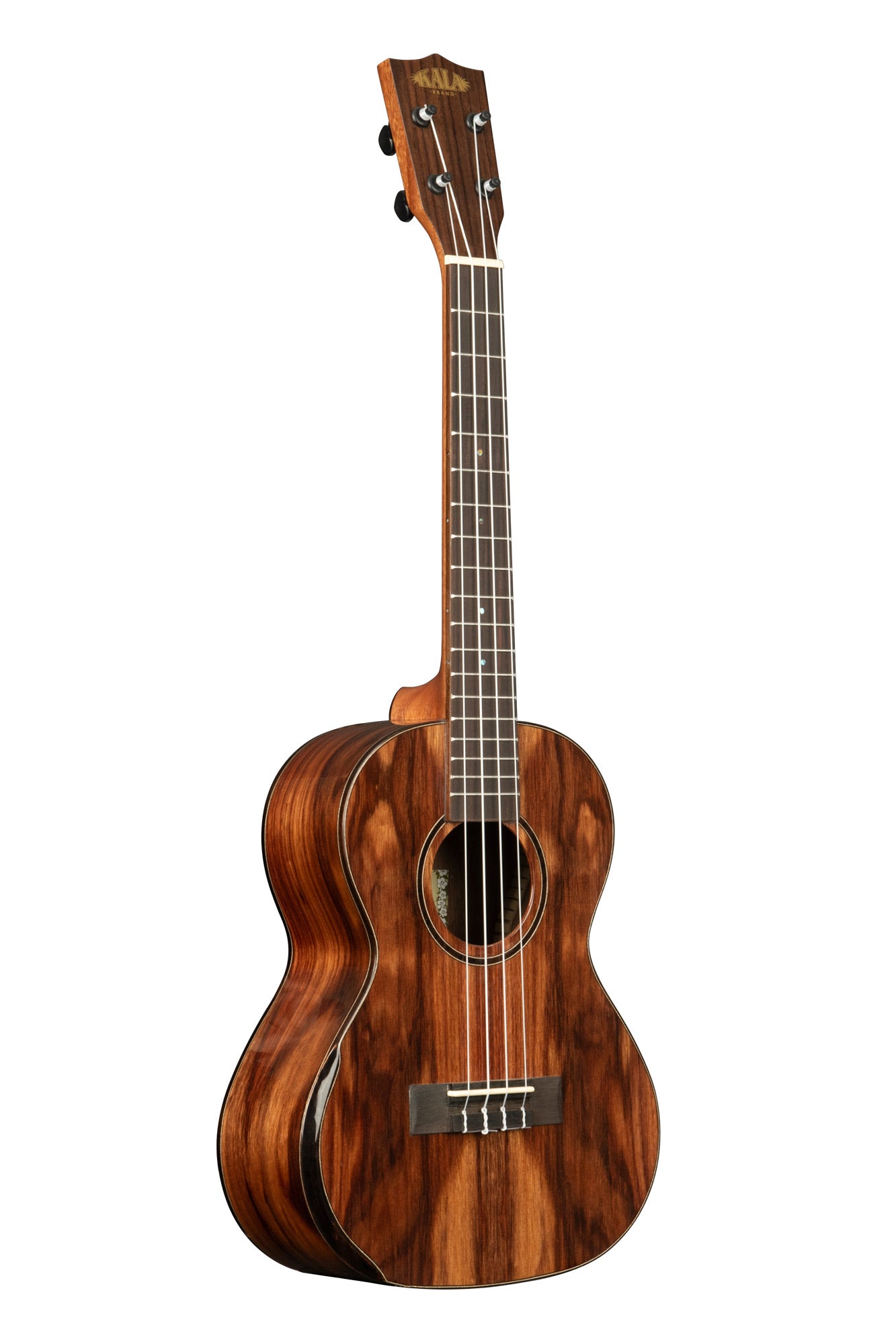 Kala Premier Exotic Macawood Tenor Ukulele - right side