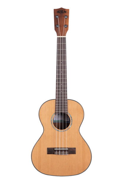 Kala Gloss Solid Cedar Top Acacia Tenor Ukulele - front