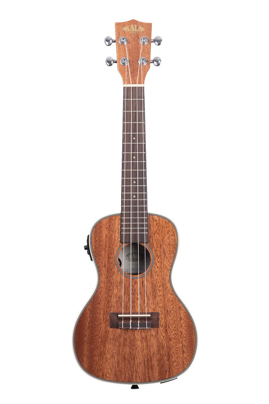 Kala Gloss Mahogany Concert Ukulele w/ EQ - KA-CGE Electric 