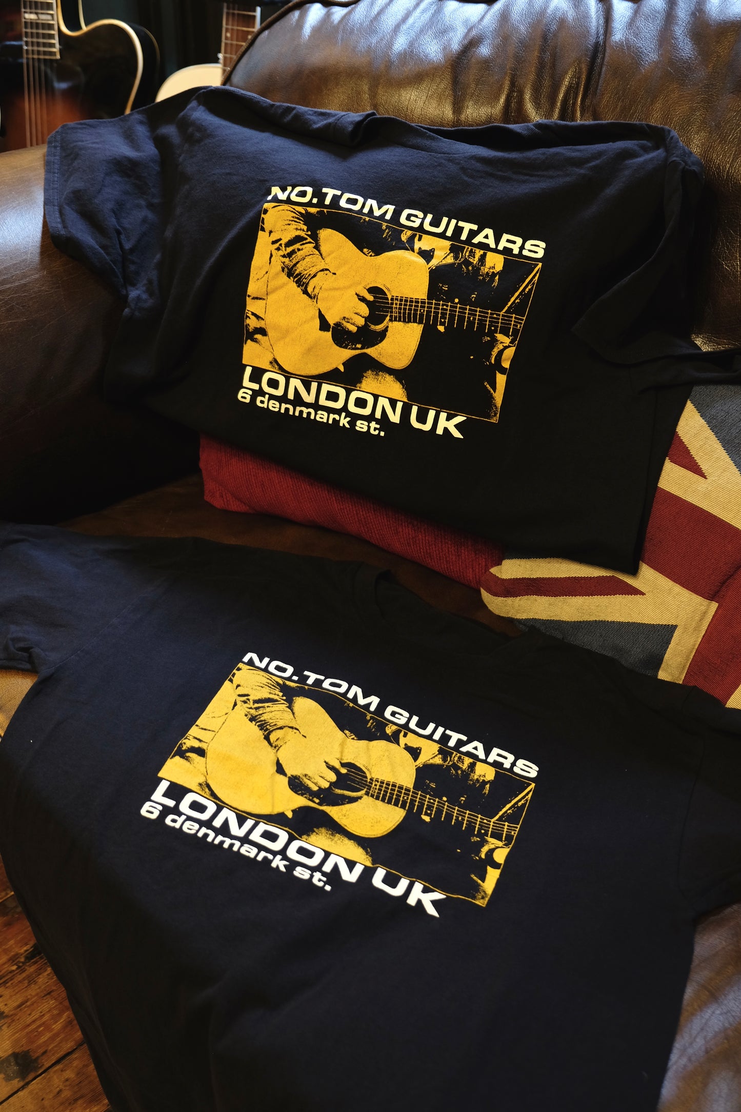 Limited Edition No.Tom T Shirt in black with yellow logo