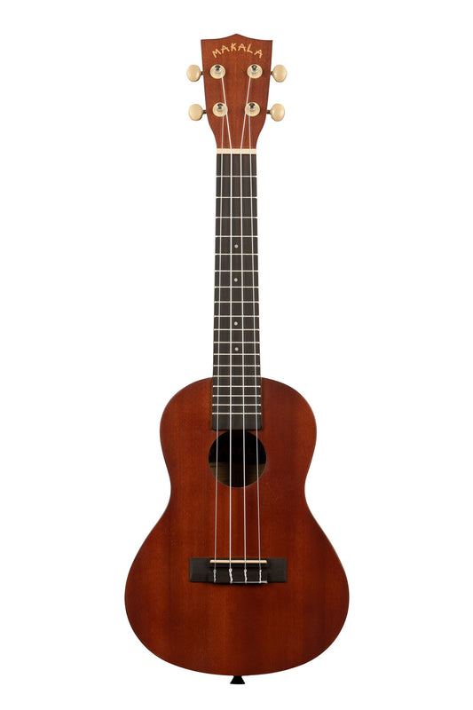 Makala Concert Ukulele in natural mahogany - front