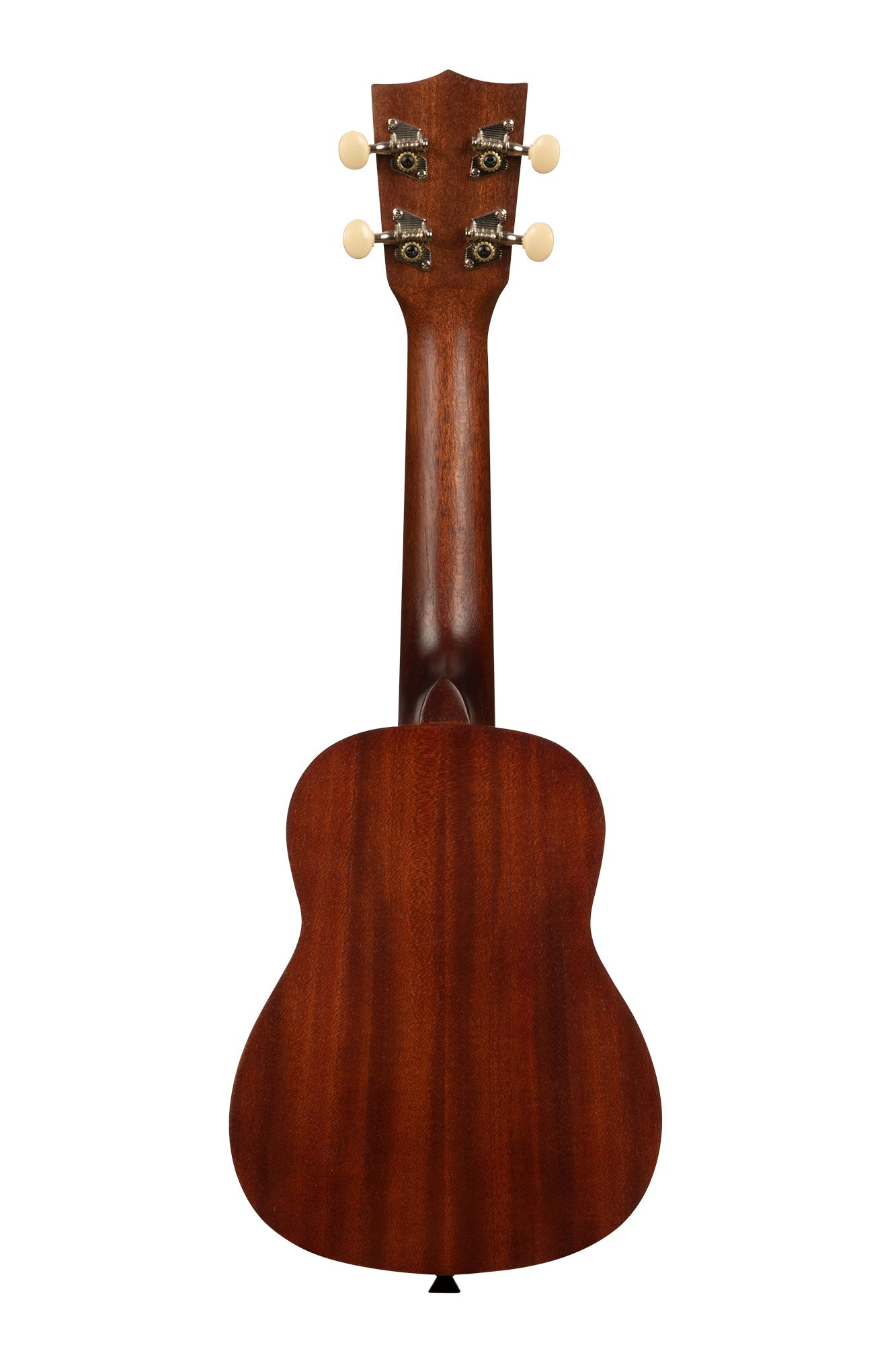 Makala MK-S Soprano Ukulele finished in natural mahogany - back