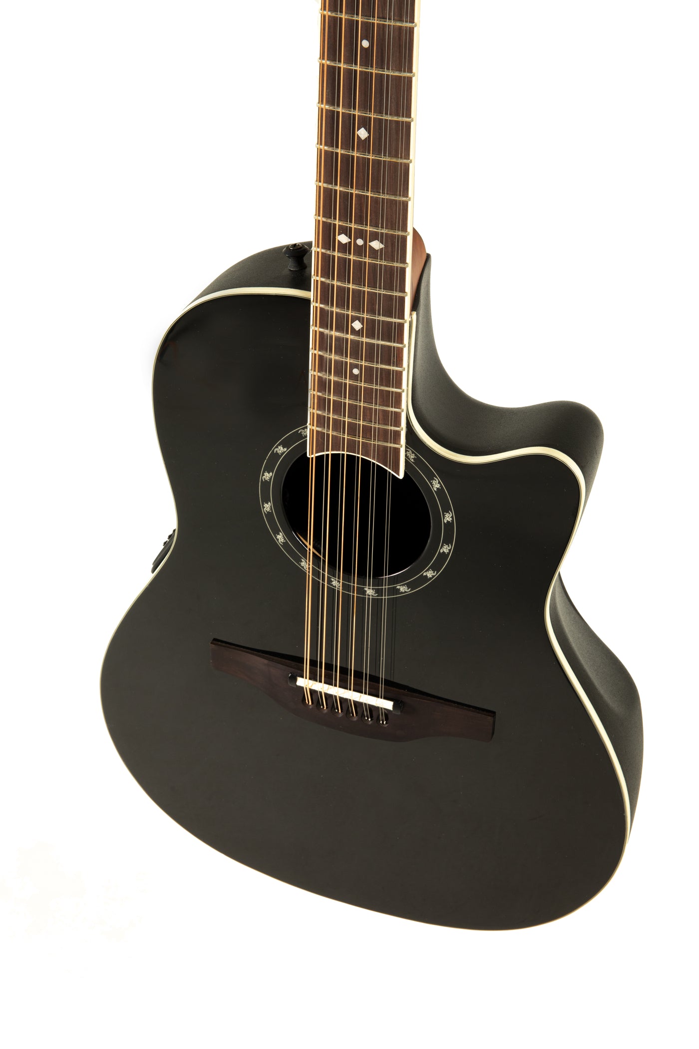 Ovation E-Acoustic Guitar Standard Balladeer Deep Contour Cutaway 12-string / 2751AX-5-G