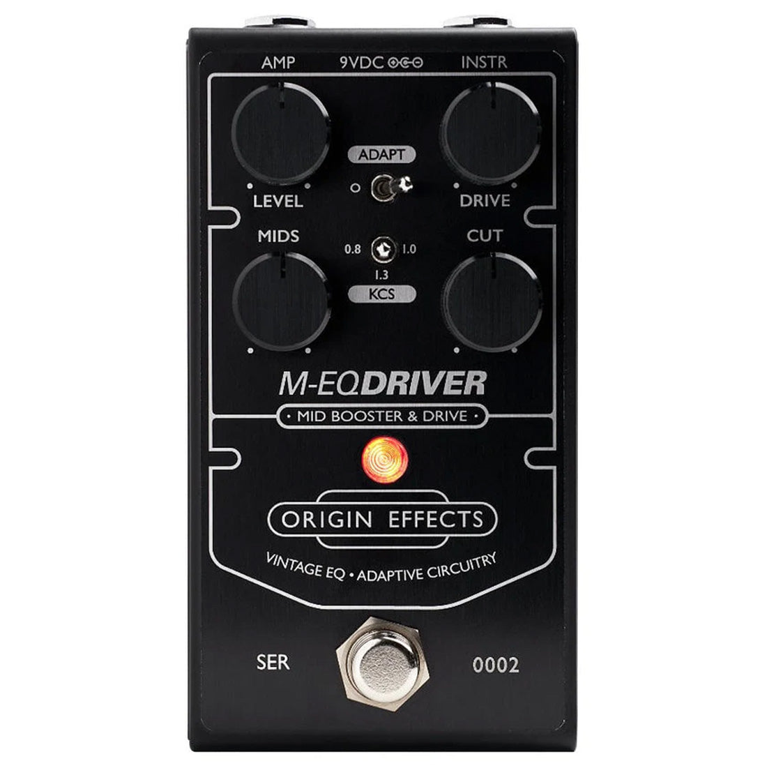 Origin Effects M-EQ Driver - Black Edition pedal