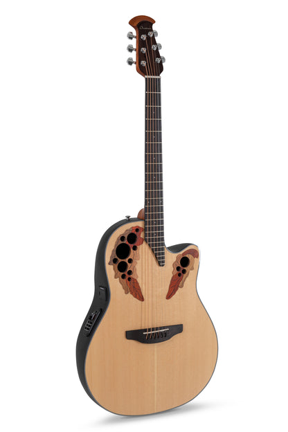 Natural Ovation celebrity bowl back guitar