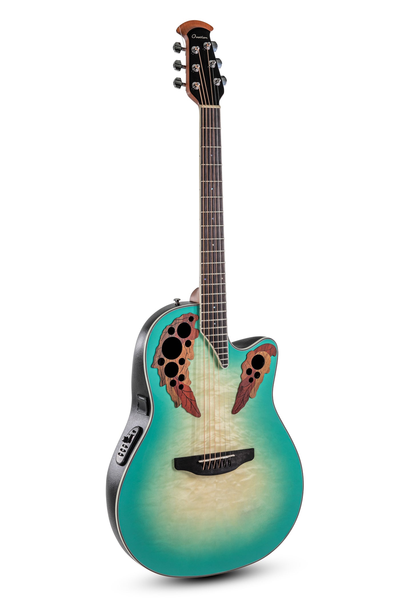 Mintburst ovation acoustic guitar