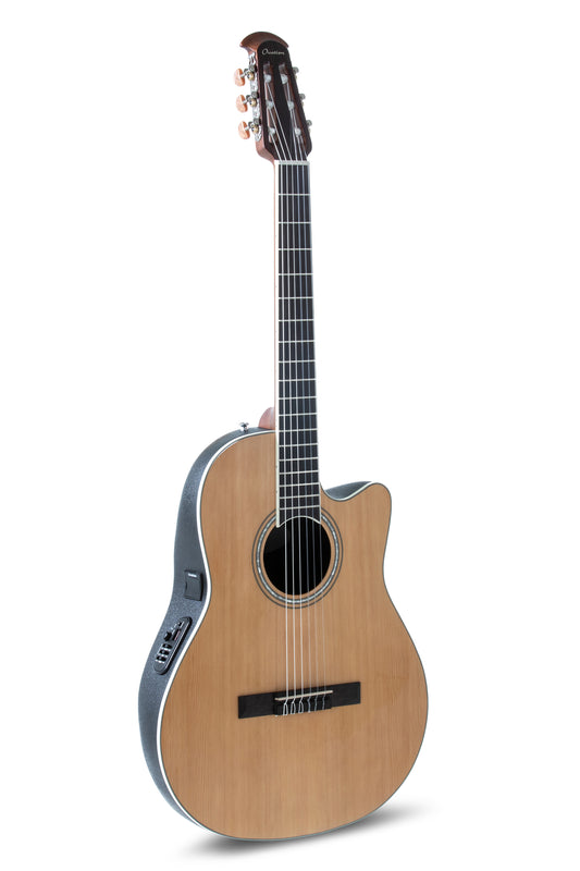 classical bowl back ovation guitar
