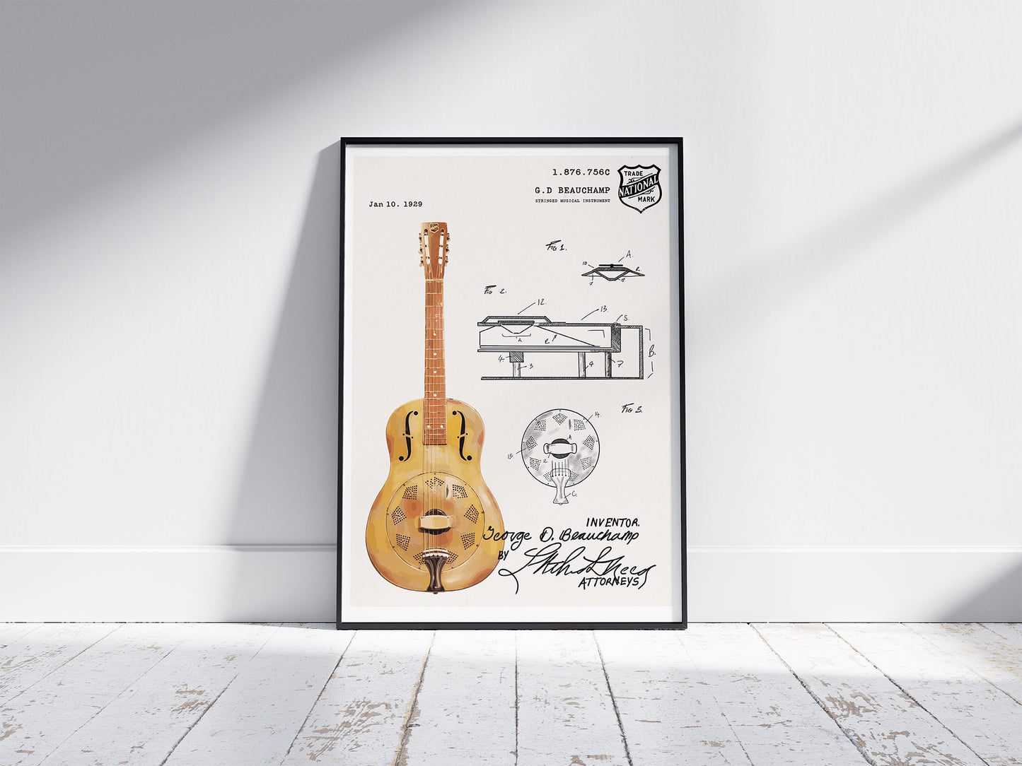 'The National Triolian Patent' Print