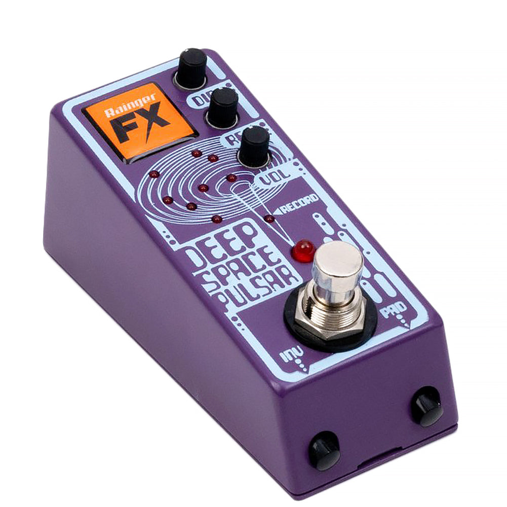 Rainger FX Deep Space Pulsar mini effect pedal purple
