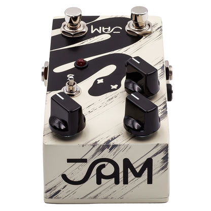 Jam Pedals Rattler Distortion Mk2 White and black effect pedal