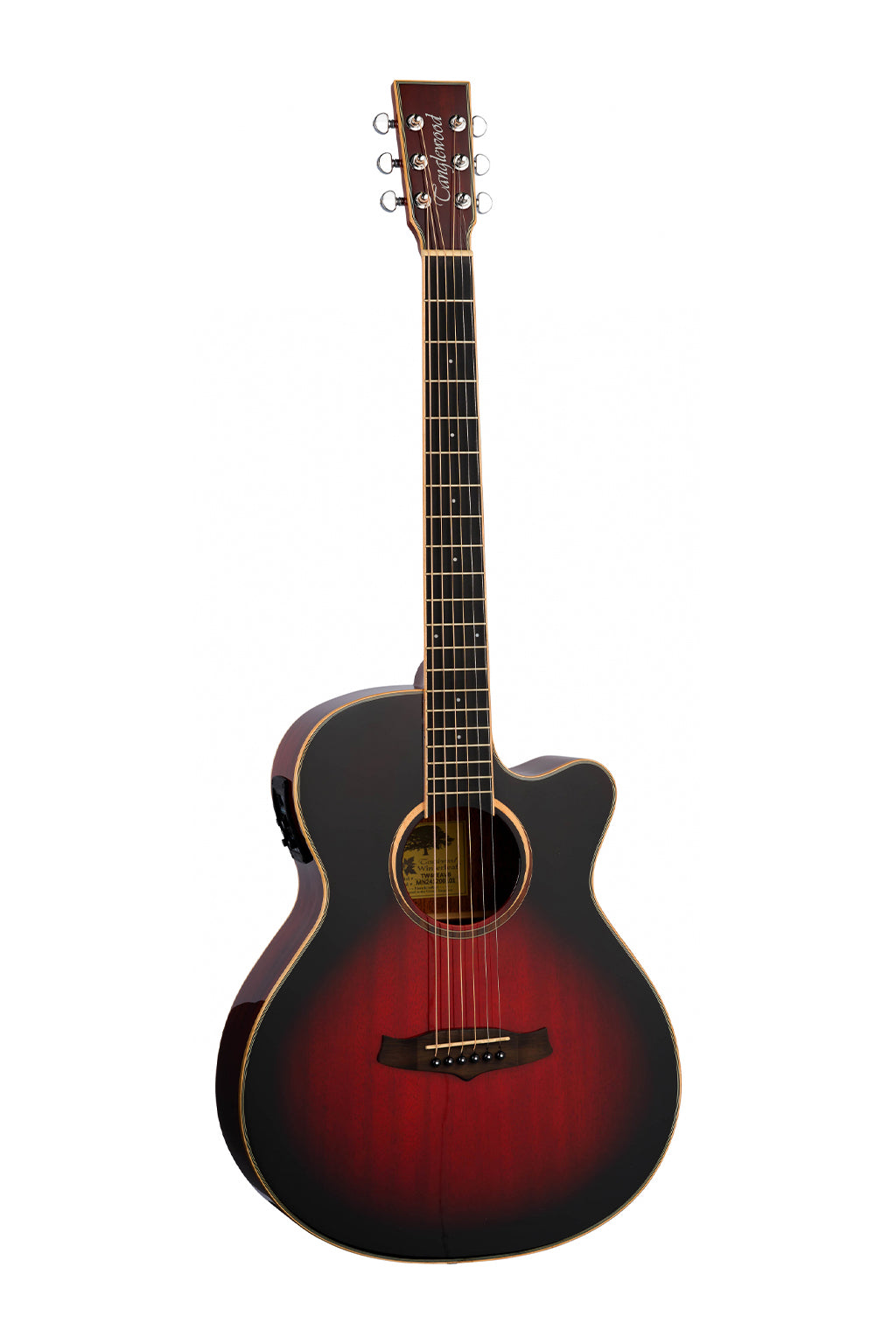 Tanglewood Winterleaf Super Folk (TW4CEAVB) - Autumn Vintage Burst