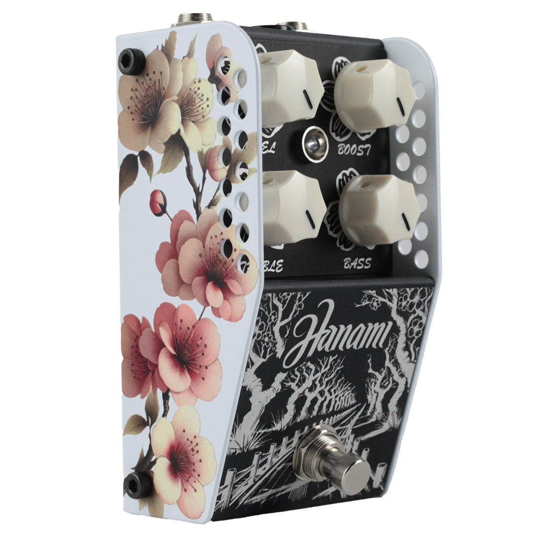 ThorpyFX Hanami fuzz pedal side angle