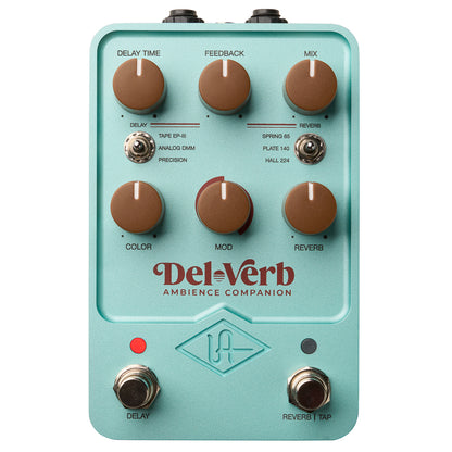 Universal Audio UAFX Del-Verb Ambience Companion Reverb & Delay effect pedal