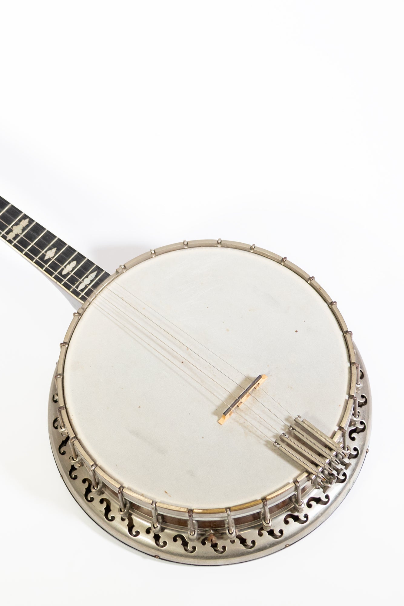 1920s Bacon & Day Silver Bell Tenor Banjo