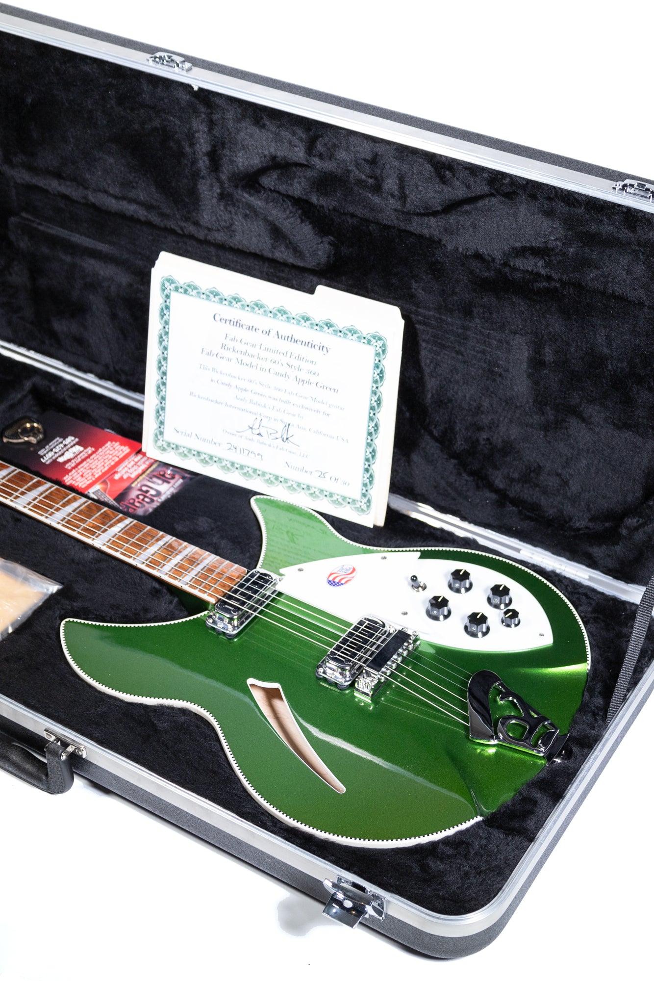 2024 Rickenbacker 360 Limited Edition Candy Apple Green