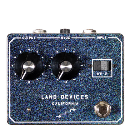 Land Devices HP Distortion in Cosmos multi colour sparkle finish front view