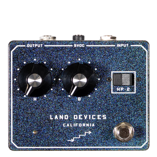 Land Devices HP Distortion in Cosmos multi colour sparkle finish front view