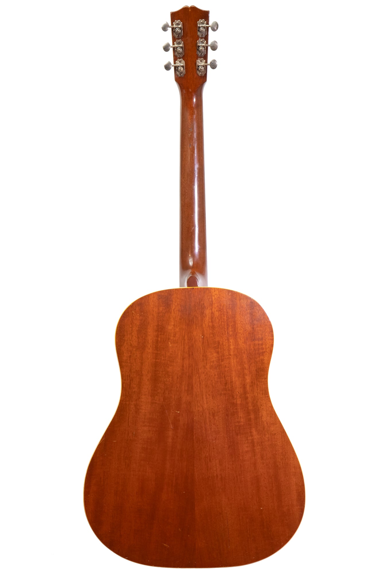 full back and neck from a Vintage 1941 Gibson J-55 acoustic guitar