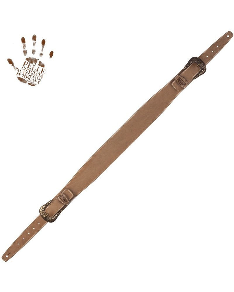 Magrabo Twin Buckle Ts Core Grey - 7cm Sun Brass Buckle