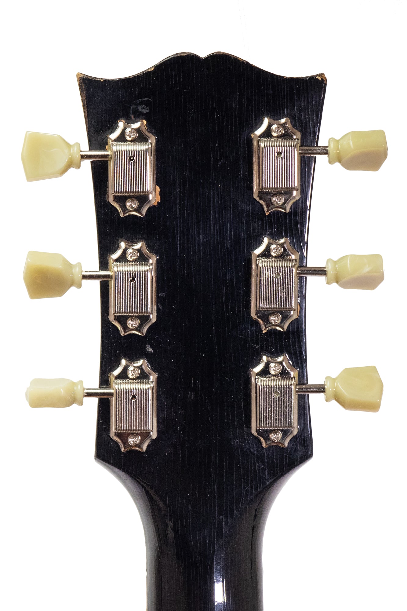 tuners from a vintage 1959 Gibson L-7C archtop guitar