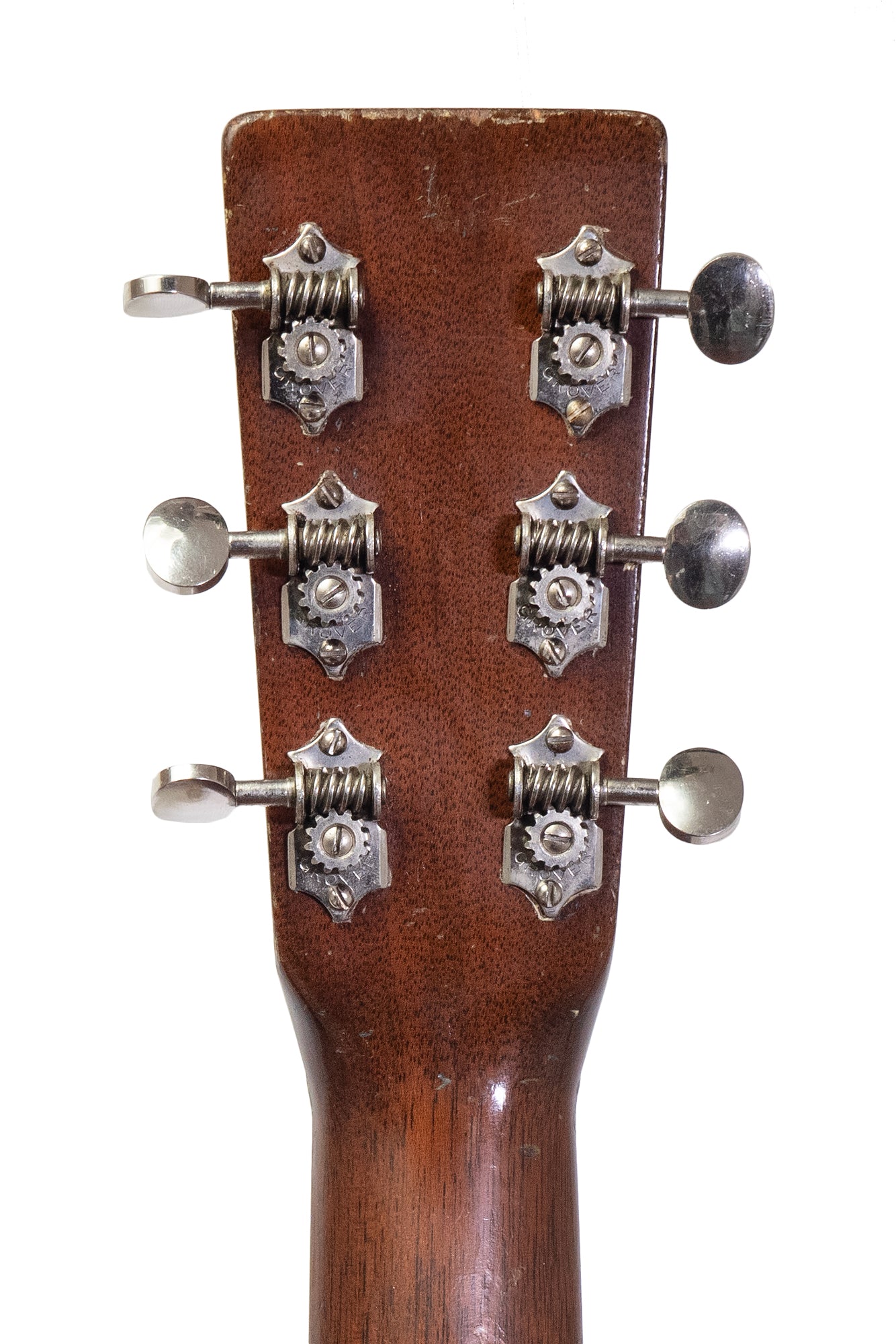 tuners from a vintage 1937 Martin 00-18 acoustic guitar