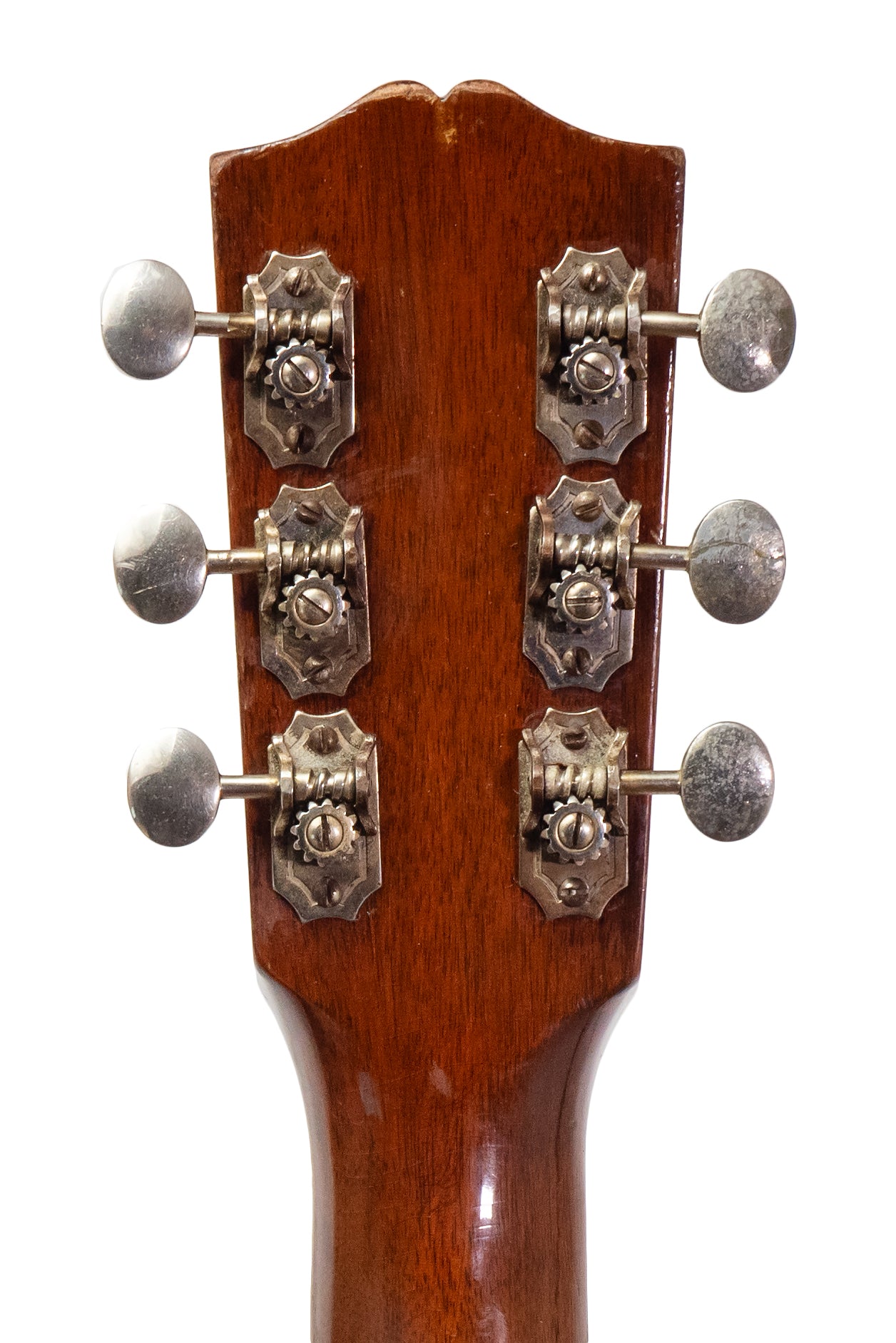 tuners from a Vintage 1941 Gibson J-55 acoustic guitar