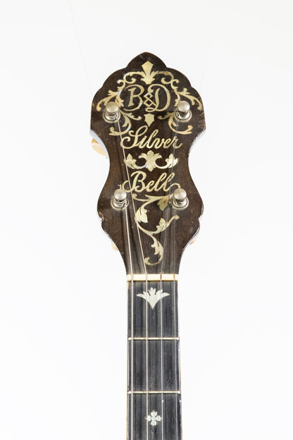 1920s Bacon & Day Silver Bell Tenor Banjo