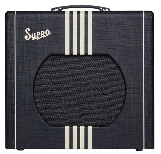 Supro Delta King 12 (15 Watt) - Black & Cream