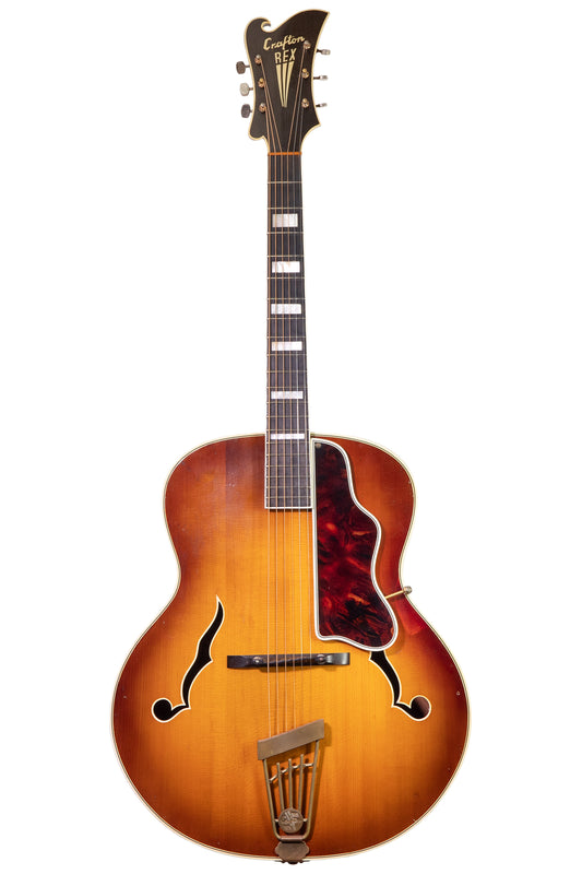 vintage 1948 Crafton Rex Model 71 archtop guitar