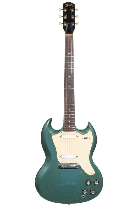 Vintage 1967 Gibson Melody Maker electric guitar in Pelham blue finish
