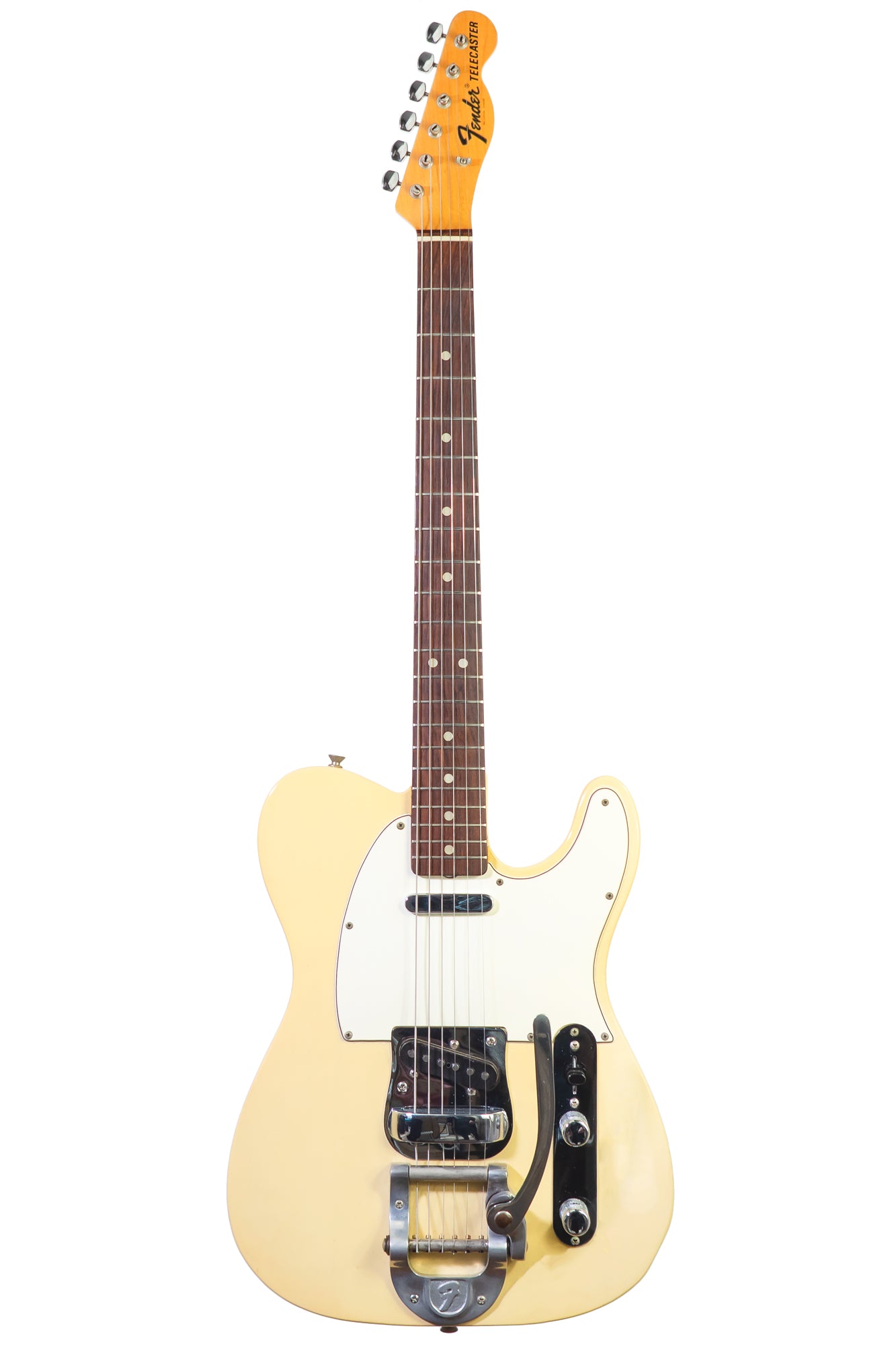 Vintage 1968 Fender Telecaster electric guitar in white