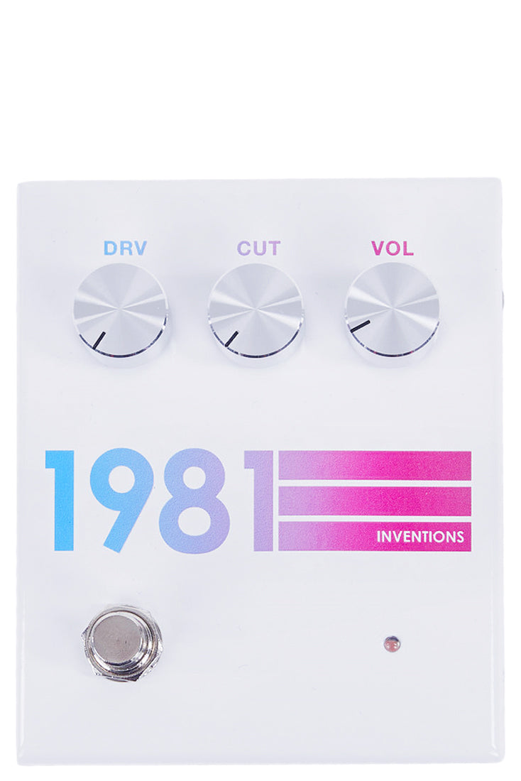 1981 Inventions DRV - White Hyperfade effect pedal