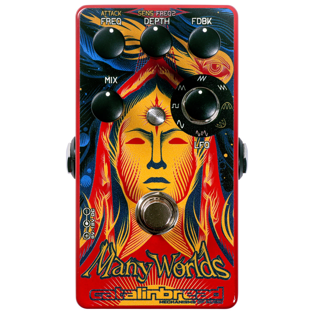Catalinbread Many Worlds Phaser effect pedal