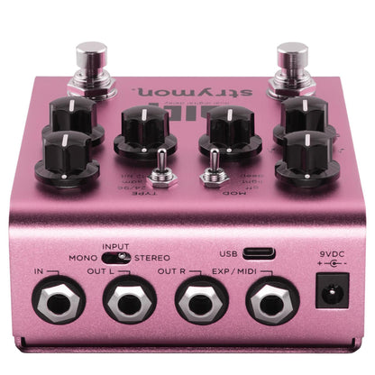 Strymon DIG Dual Digital Delay V2 effect pedal - back inputs