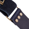 Magrabo Stripe SC Cotton Washed Blue 5 cm terminals Twinkle Blue, Recta Brass buckle