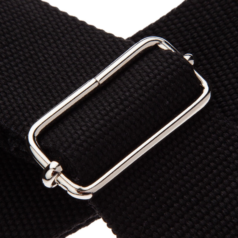 Magrabo Stripe SC Entry Black 5 cm terminals Black - Silver Bukcle