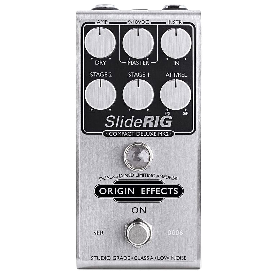 Origin Effects SlideRig Compact Deluxe MK2 Dual Compressor & Limiter Pedal