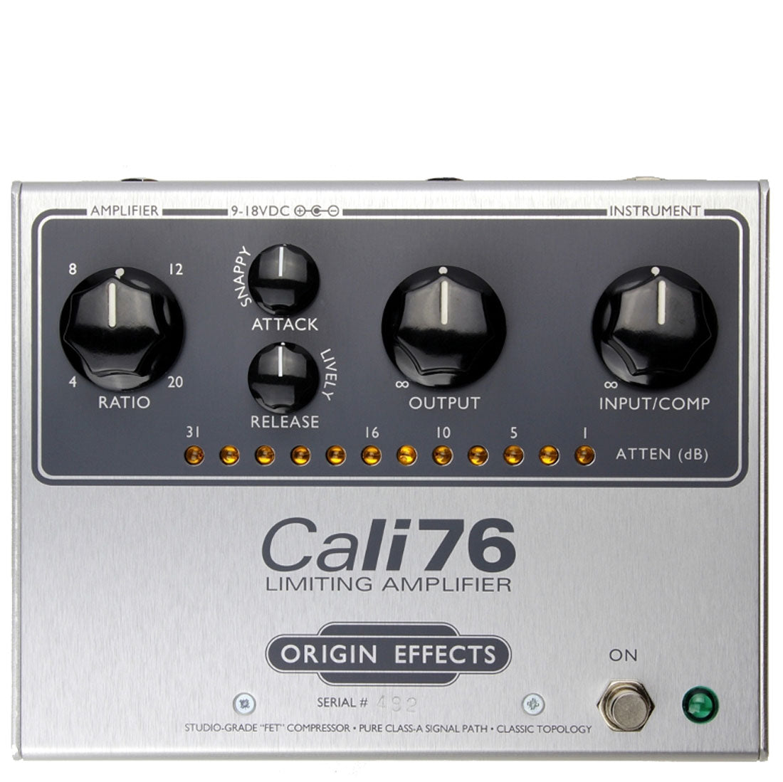 Origin Effects Cali76-TX Limited Edition Compressor - Iron Core pedal